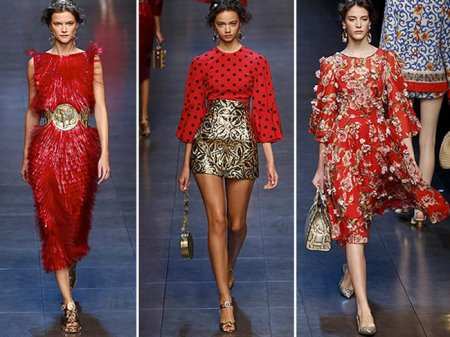 Dolce&Gabbana порадовали новой золотой коллекцией